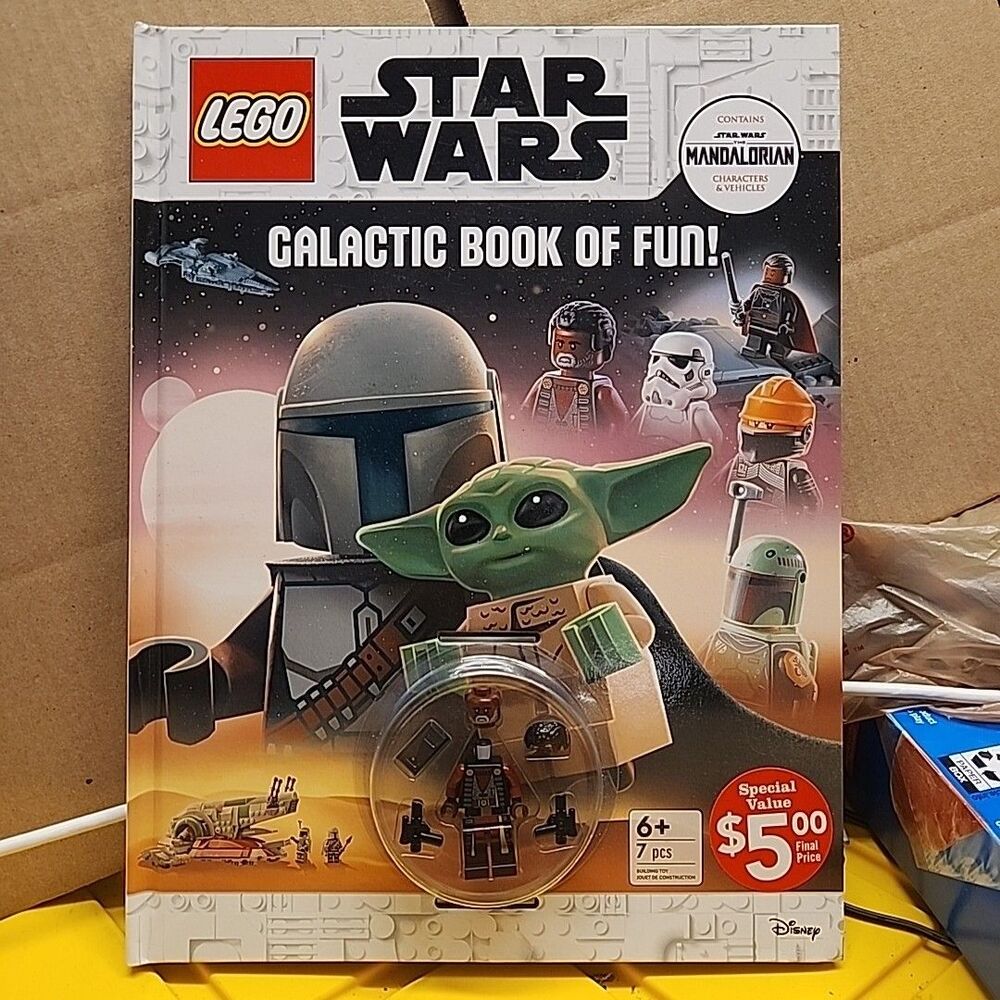 LEGO Star Wars: The Mandalorian Book W/ Greef Karga SW1156 Minifigure Sealed